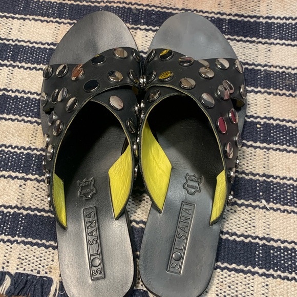 Sol Sana Sandals size 38 fits a 7 1/2 - Picture 3 of 9